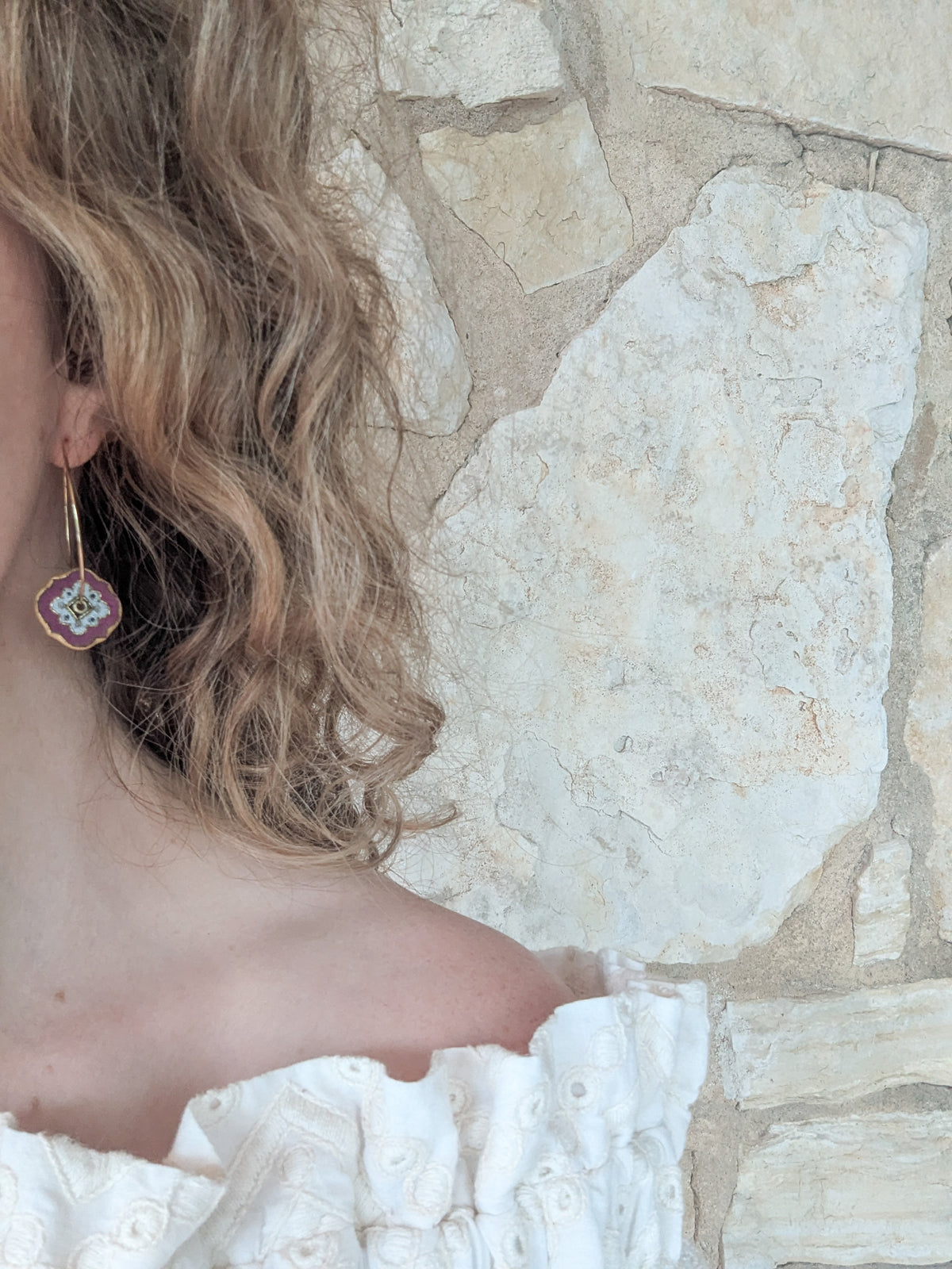 Sandra Hoop Earring