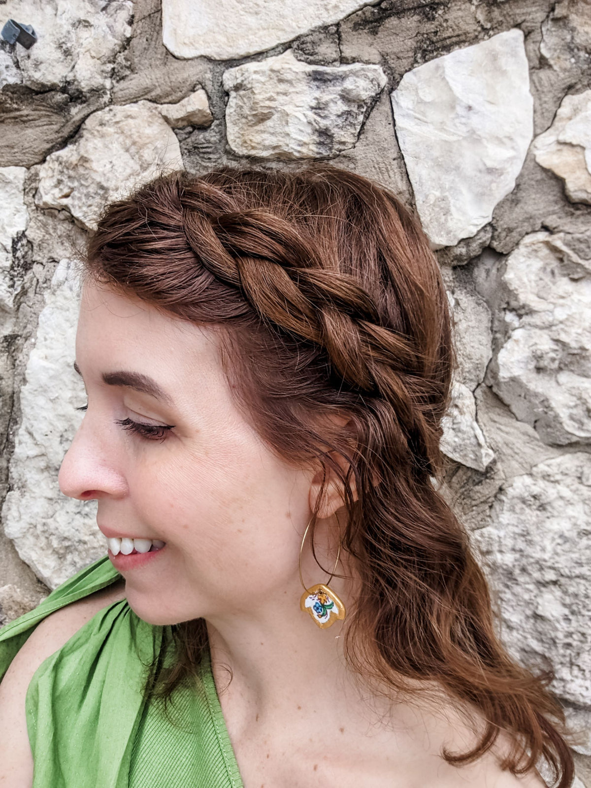 Alexandra Hoop Earring