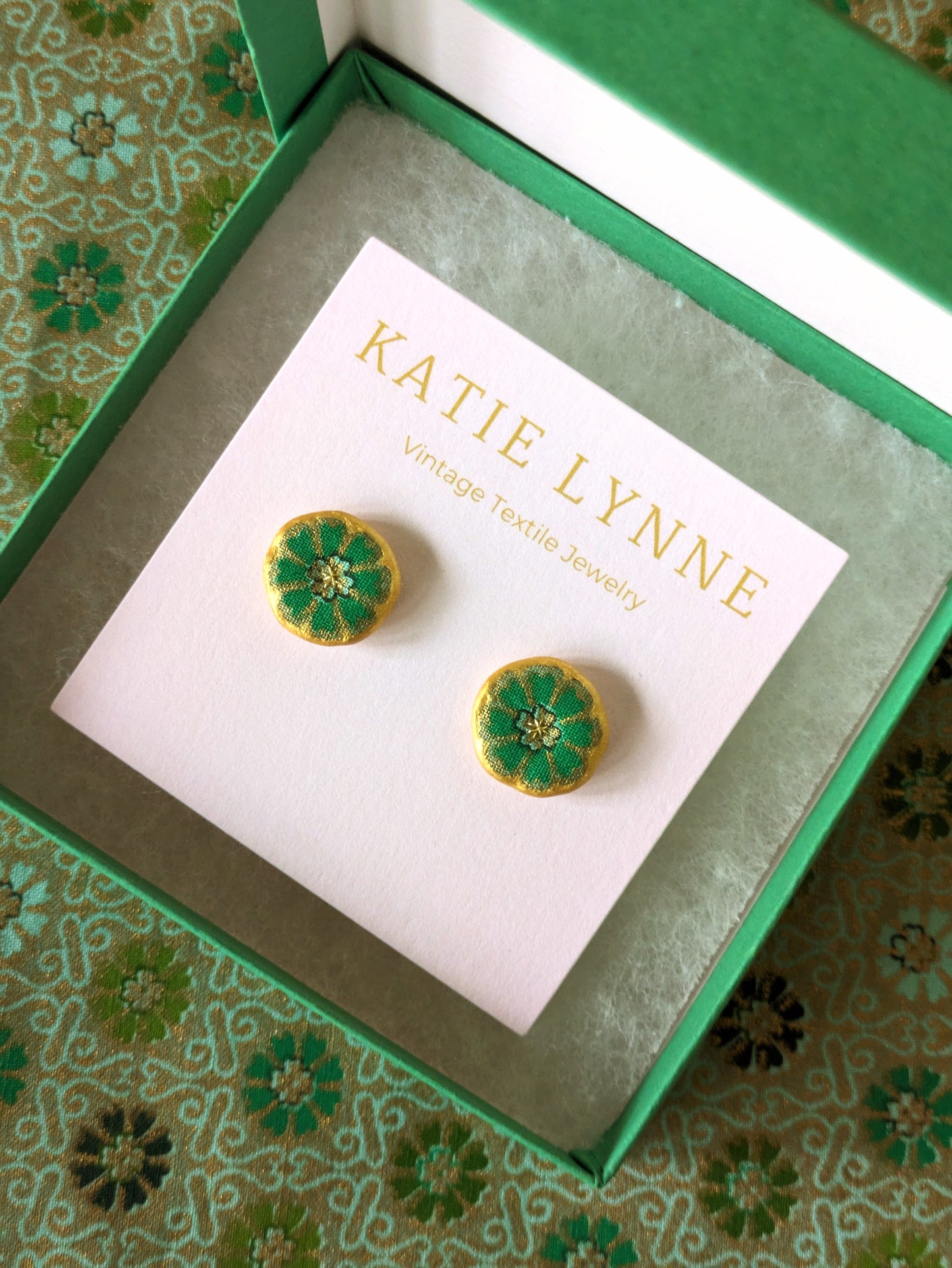 Faye Stud Earring - Jade