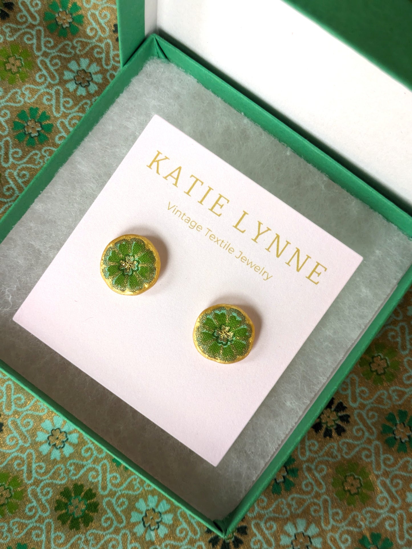 Faye Stud Earring - Avocado