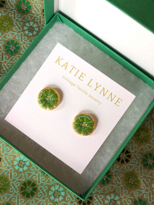 Faye Stud Earring - Avocado