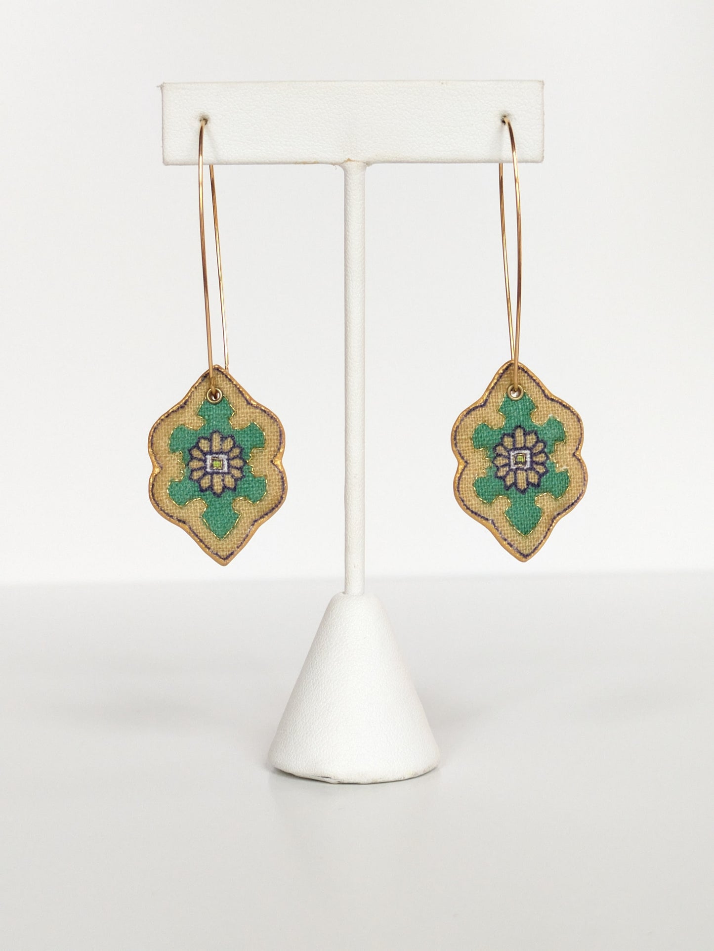 Faye Drop Earring - Jade